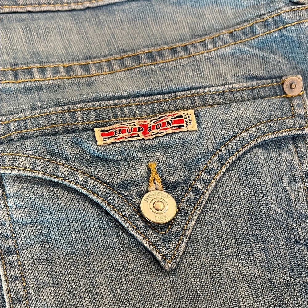 Hudson Jeans Classic Blue Jean Shorts - Picture 2 of 6